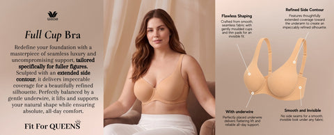 The Full Cup Bra: Confidence, Sculpted Beautifully