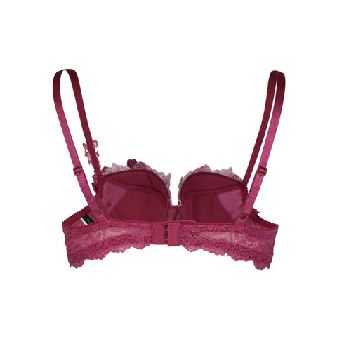 Salute Floral Crystal Push Up Bra (BTJ428)